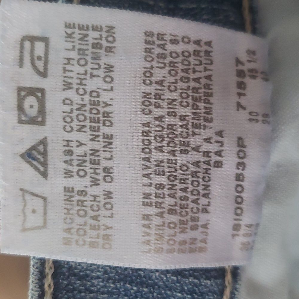 NWT Lee Riders Classic Straight Leg Jeans Sz 10P - Picture 10 of 10